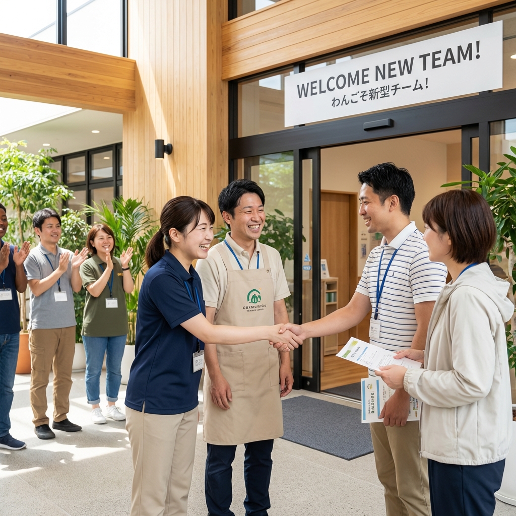 新しい職員が入職しました